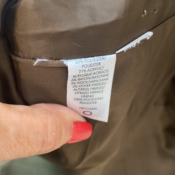 Ann Taylor LOFT Animal Cheetah Print One Button Blazer Jacket-Lined-Size Small - Picture 11 of 11